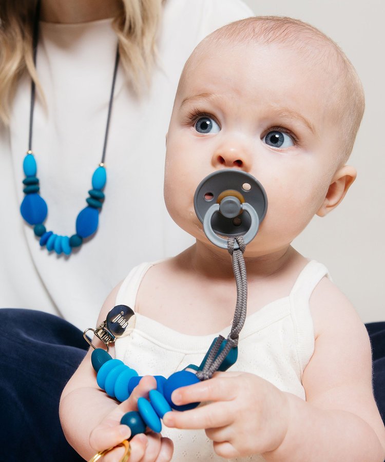 Cobalt Signature Teething Necklace image 4