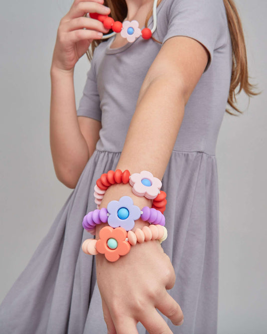 Rose Daisy Sensory Bracelet image 1