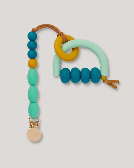 Pacific Arch Ring Teether + Clip Set image 1