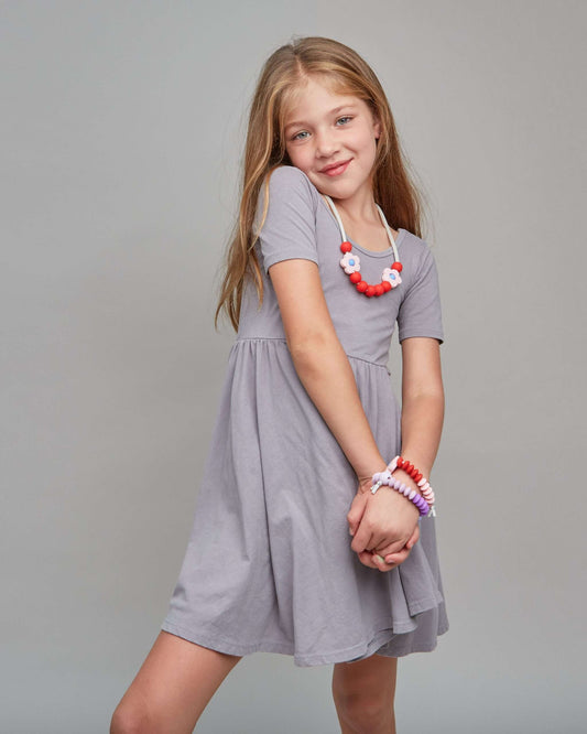 Plum Daisy Sensory Bracelet image 1