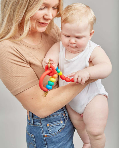 Kaleidoscope Arch Ring Teether + Clip Set image 2