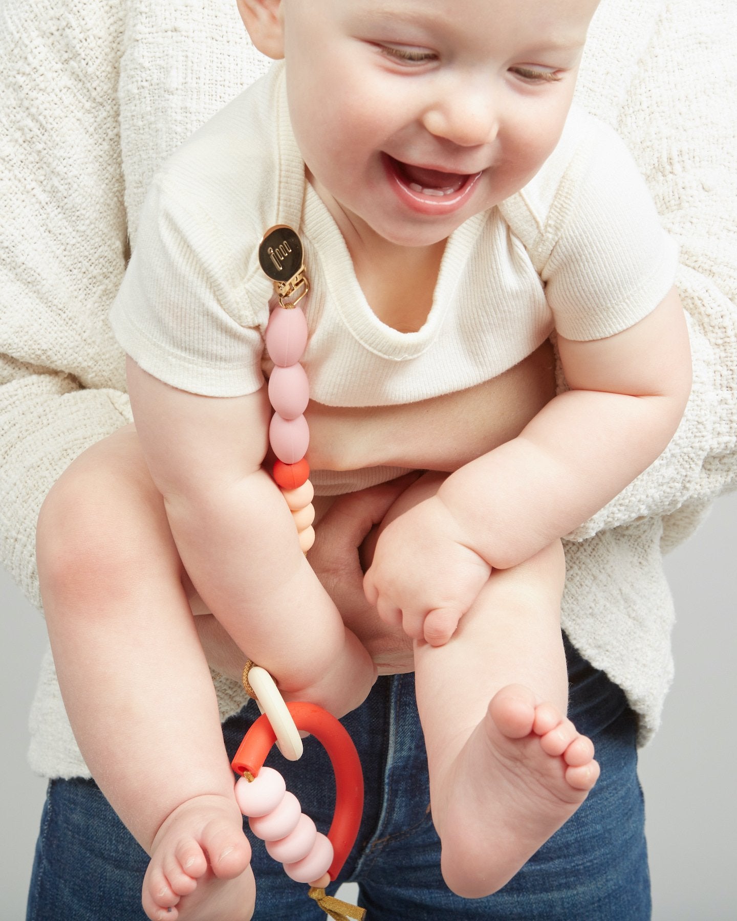 Rose Arch Ring Teether + Clip Set image 5