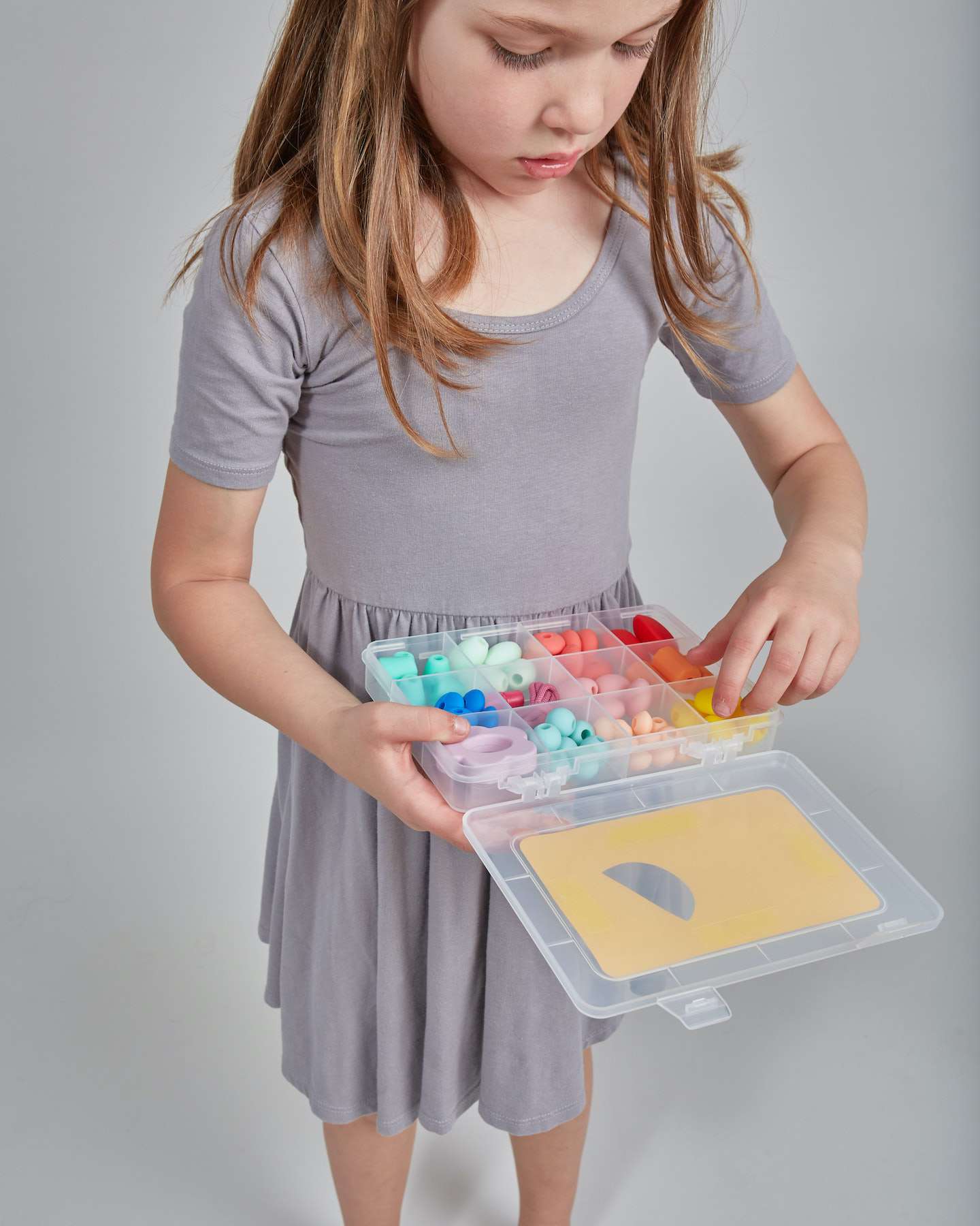 Rainbow DIY Sensory Necklace Kit image 3