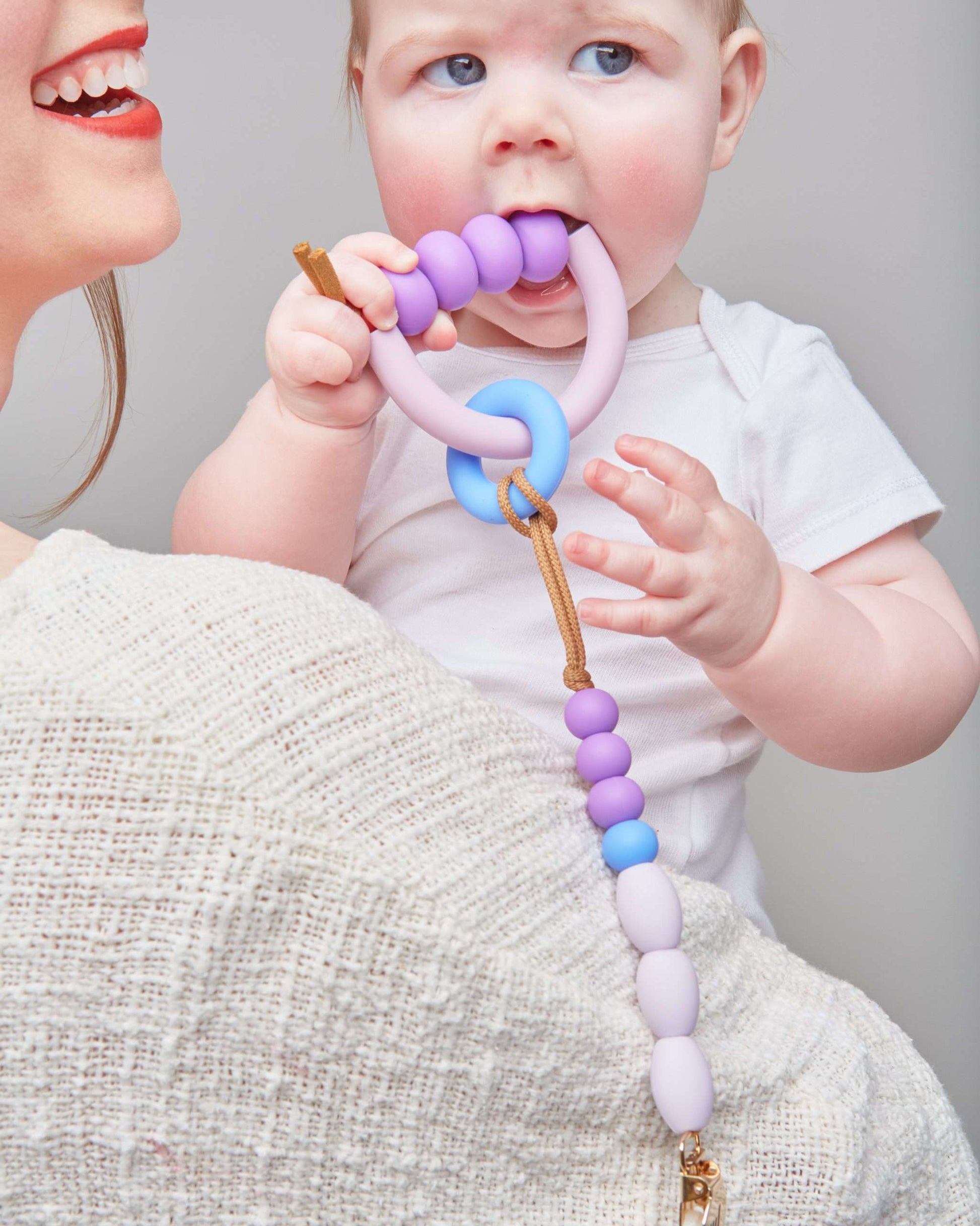Plum Arch Ring Teether image 1