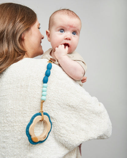 Ocean Teether + Clip Set image 2