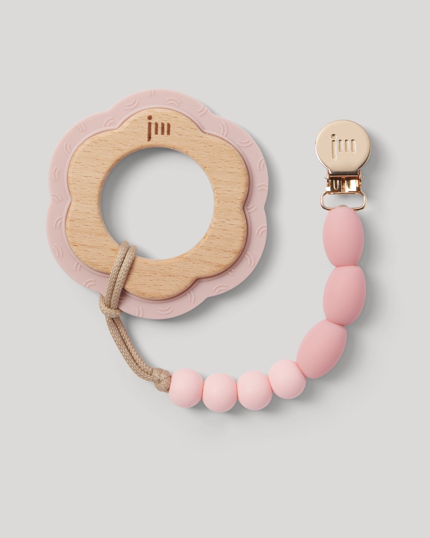 Rose Teether + Clip Set image 0