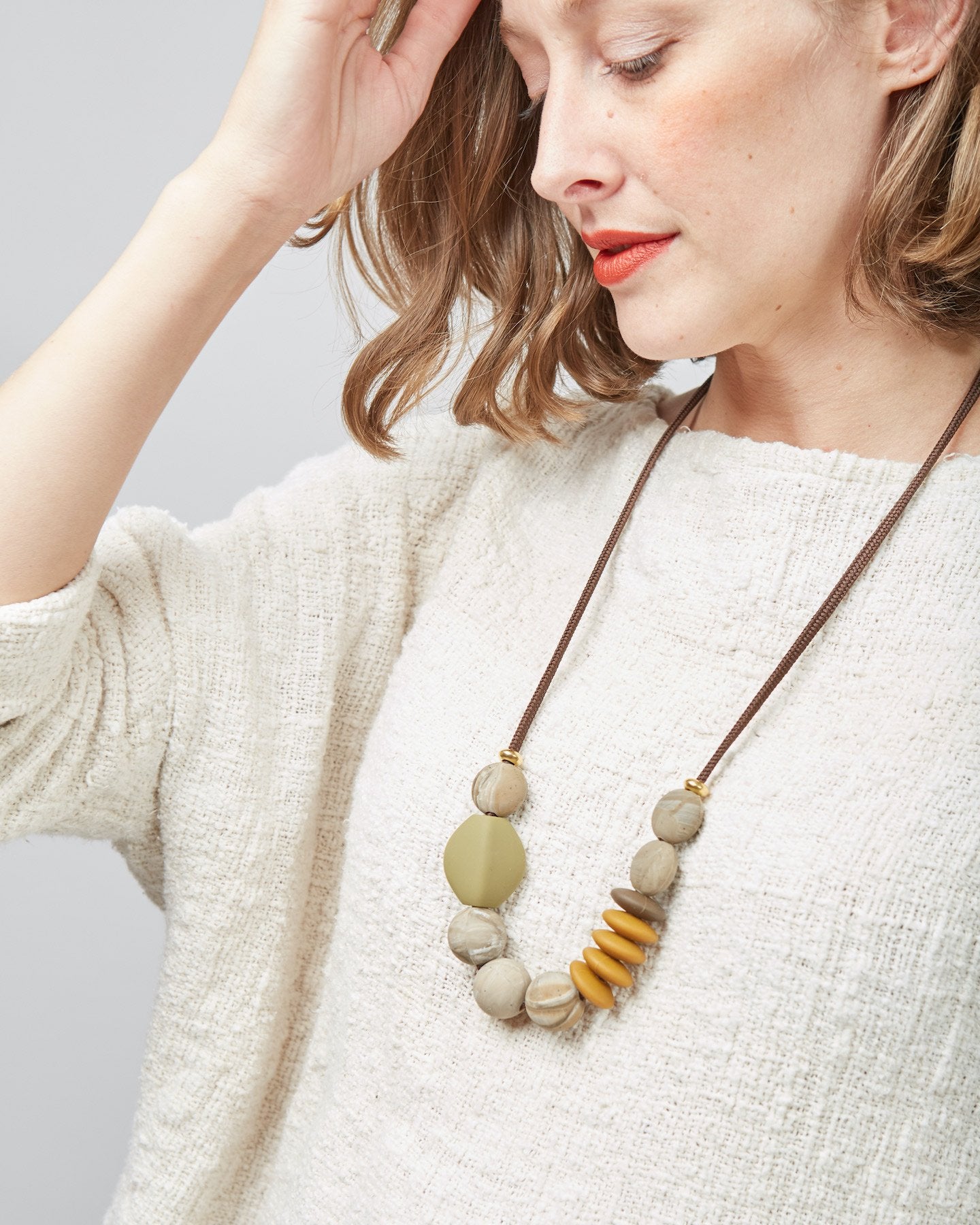 Saddle Signature Teething Necklace image 4