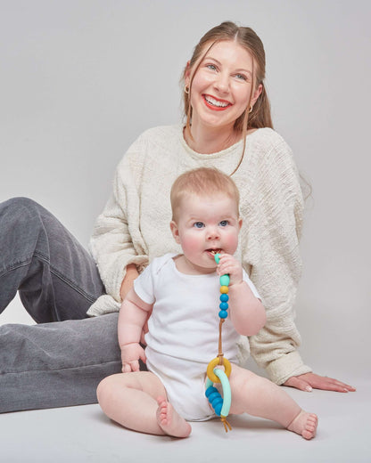 Pacific Arch Ring Teether + Clip Set image 7