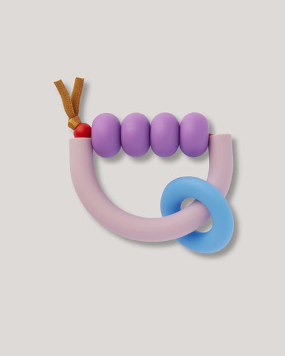 Plum Arch Ring Teether image 0