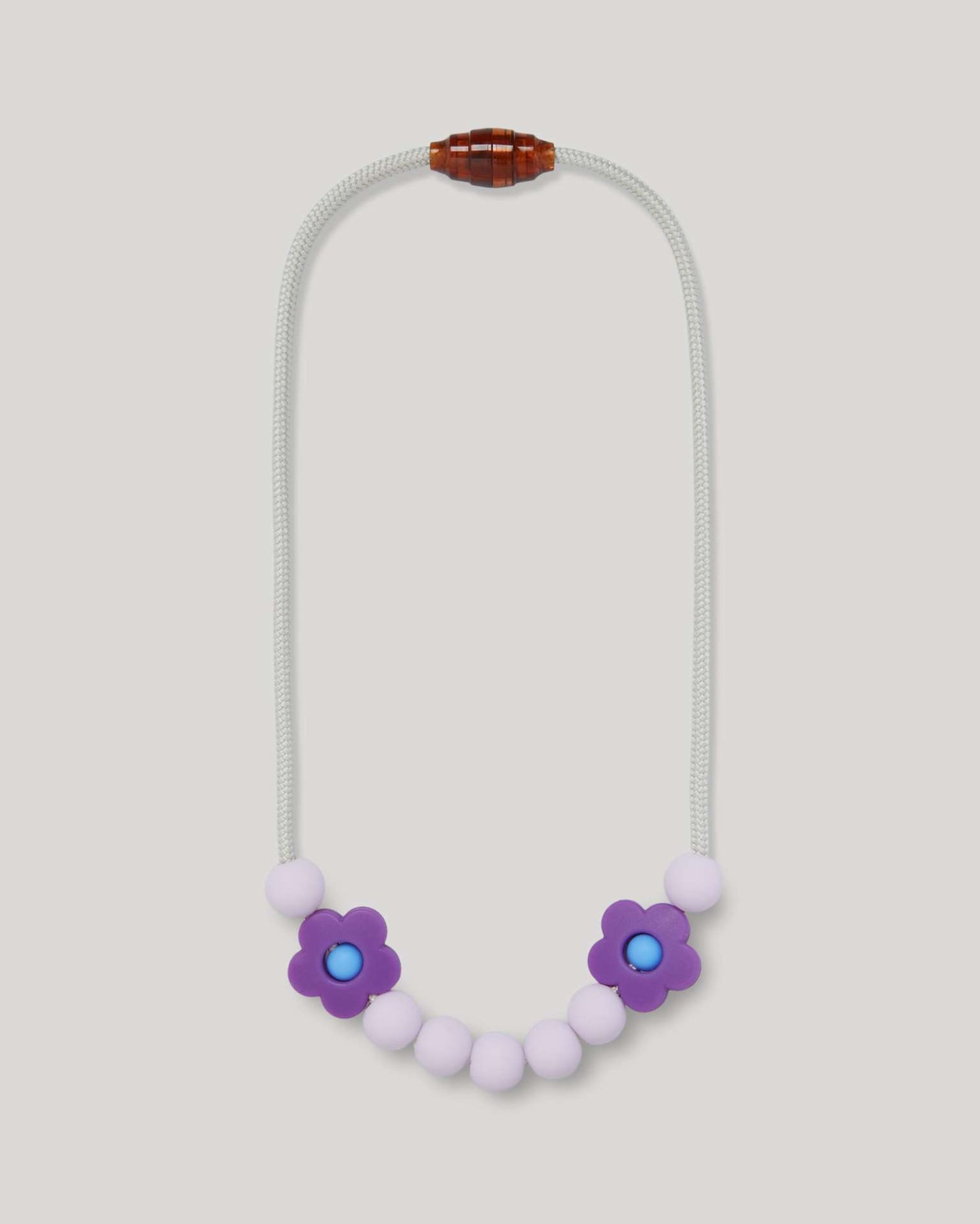 Plum Daisy Sensory Necklace image 0