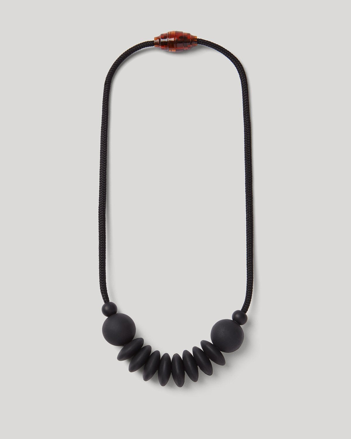 Charcoal Sensory Necklace image 0
