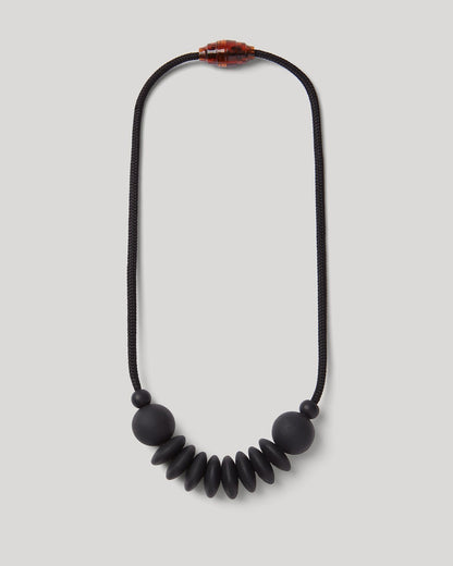 Charcoal Sensory Necklace image 0