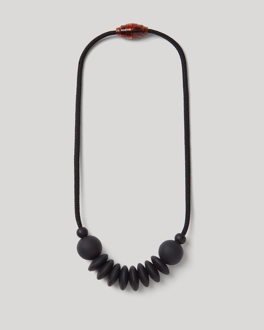 Charcoal Sensory Necklace image 0