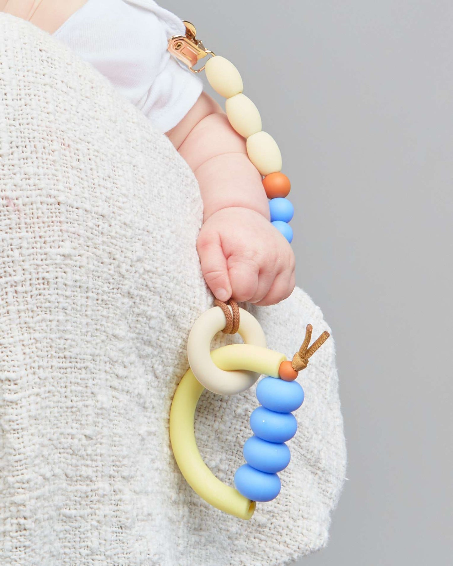 Bluebell Arch Ring Teether + Clip Set image 4