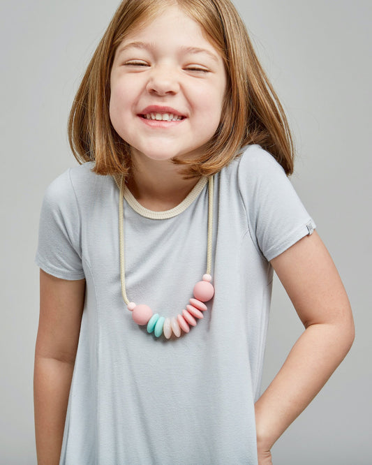 Cotton Candy Sensory Necklace image 1