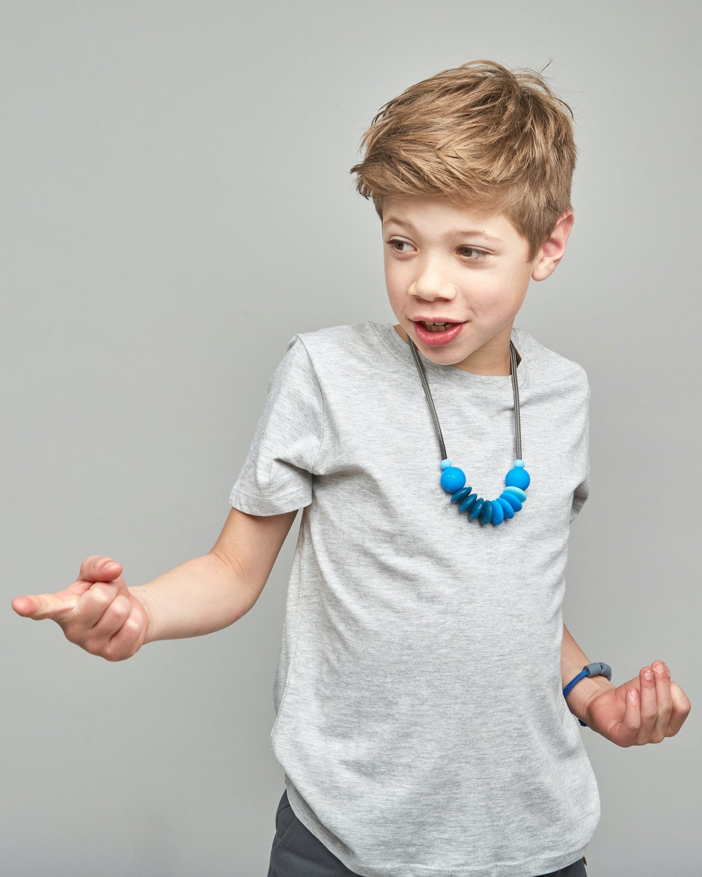 Cobalt Sensory Necklace image 5
