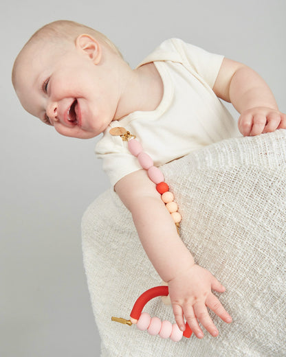 Rose Arch Ring Teether + Clip Set image 2