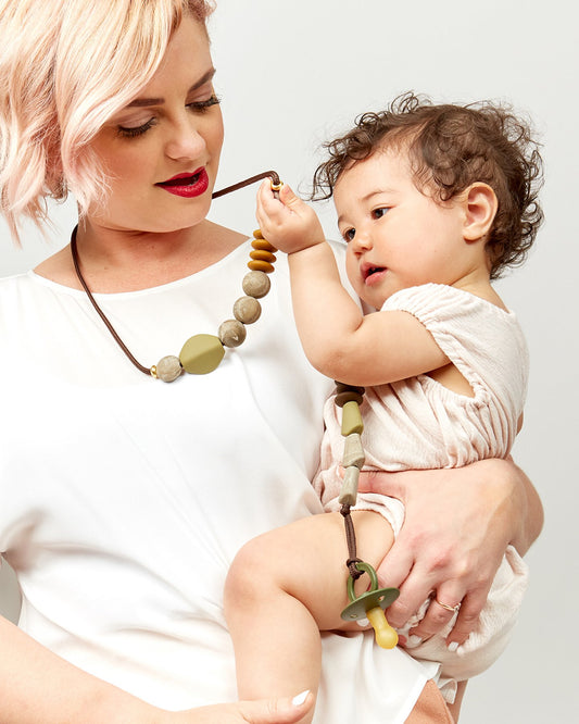 Saddle Signature Teething Necklace image 1