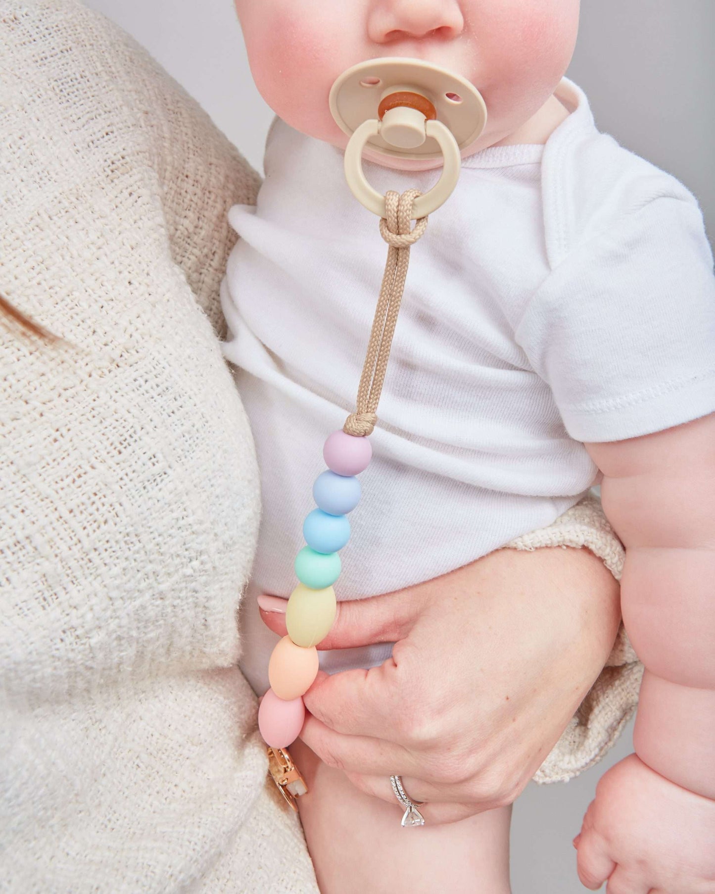Rainbow Sherbet Teether Clip image 3