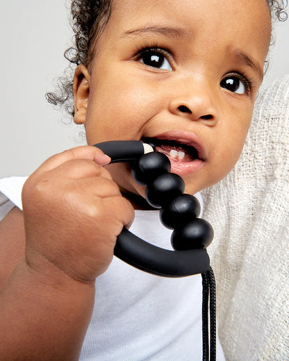 Charcoal Arch Teether + Clip Set image 1