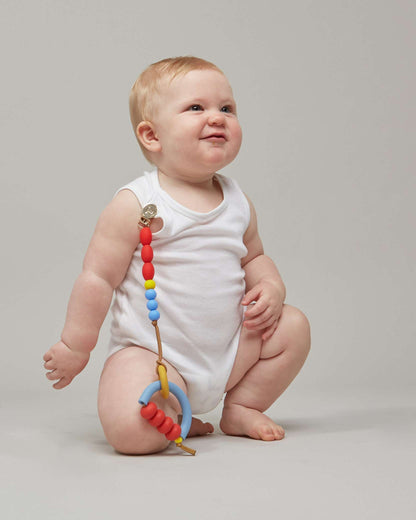 Primary Arch Ring Teether + Clip Set image 7