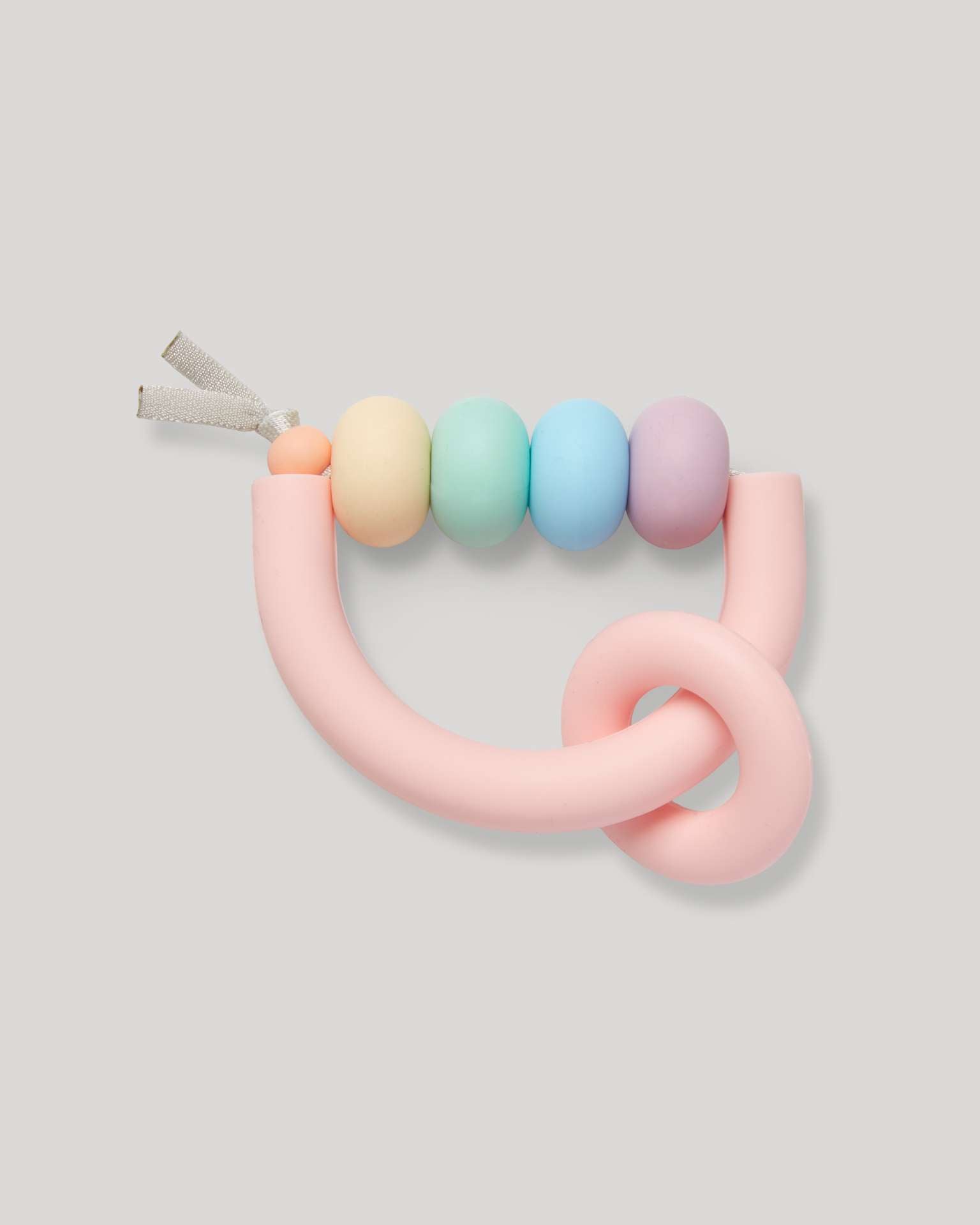 Rainbow Sherbet Arch Ring Teether image 0