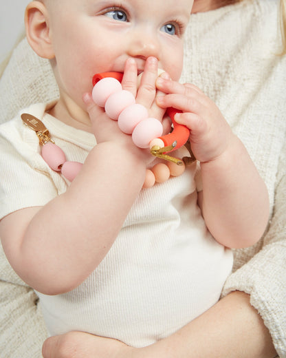 Rose Arch Ring Teether + Clip Set image 3