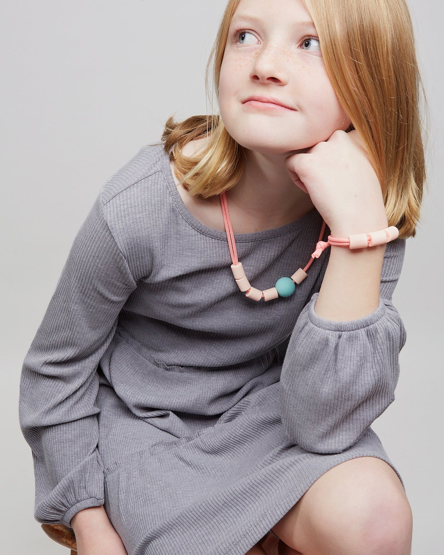 Cotton Candy Adventure Sensory Necklace image 4