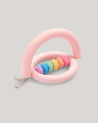 Rainbow Sherbet Orbit Teether image 0