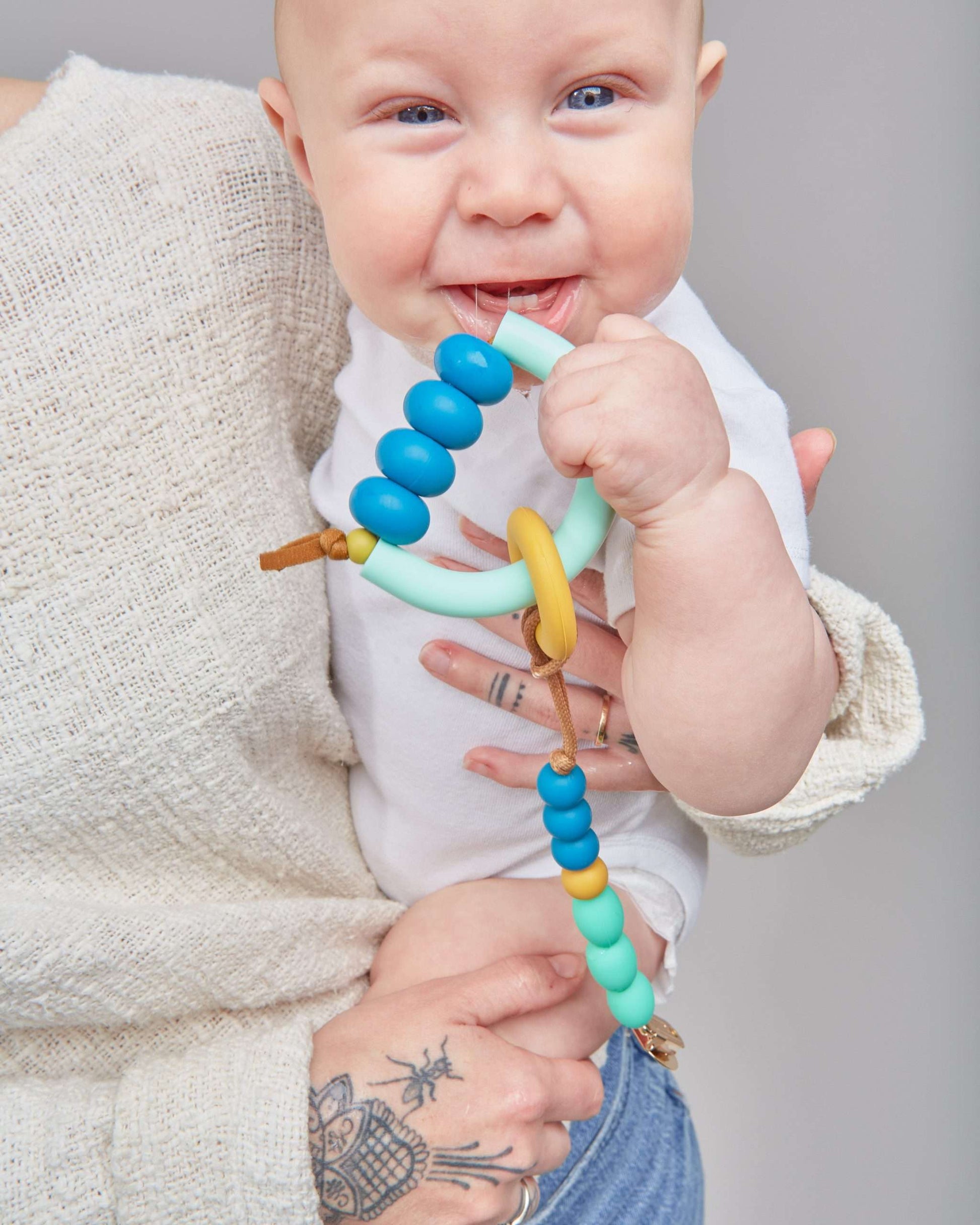 Pacific Arch Ring Teether + Clip Set image 5