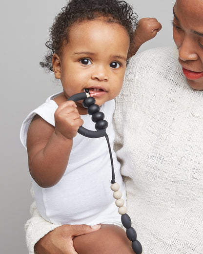 Charcoal Arch Teether + Clip Set image 3