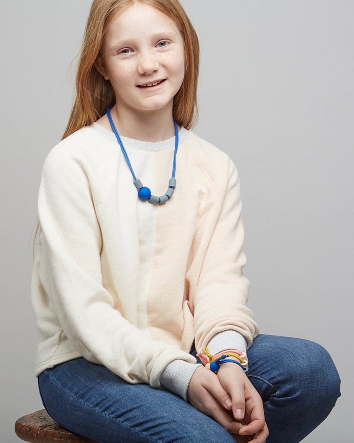 Cobalt Adventure Sensory Necklace image 2