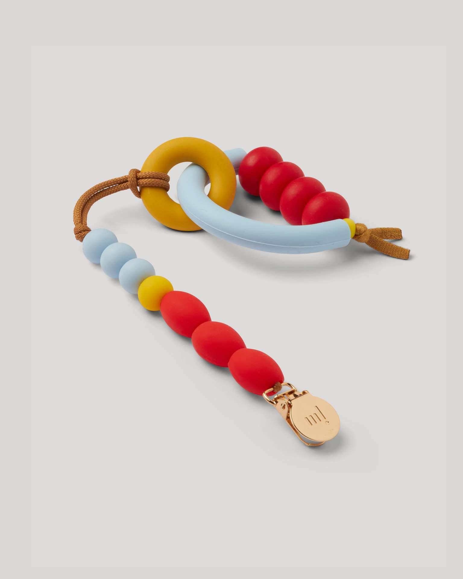 Primary Arch Ring Teether + Clip Set image 0