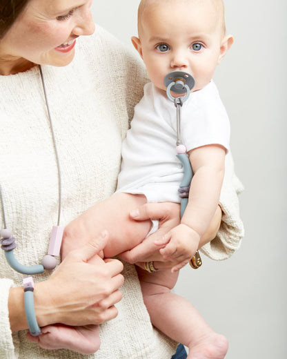 Pewter Balance Teething Necklace image 2