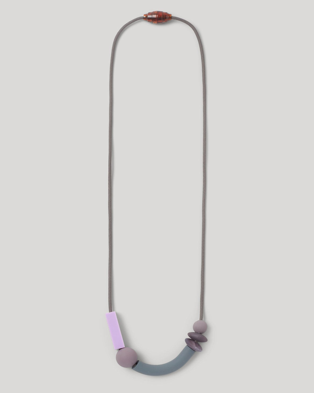 Pewter Balance Teething Necklace image 0