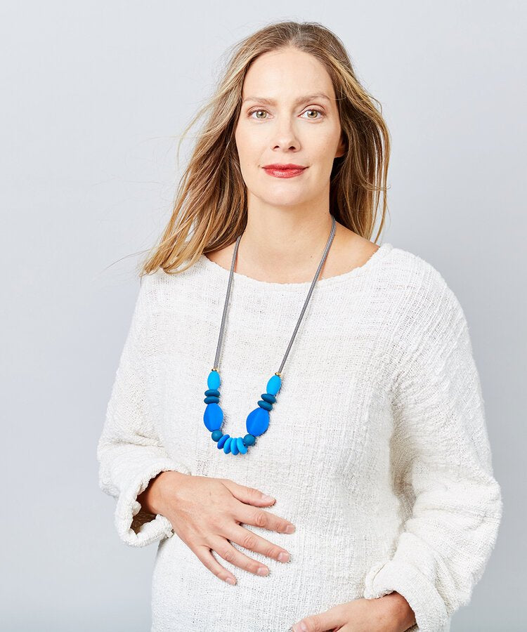 Cobalt Signature Teething Necklace image 3