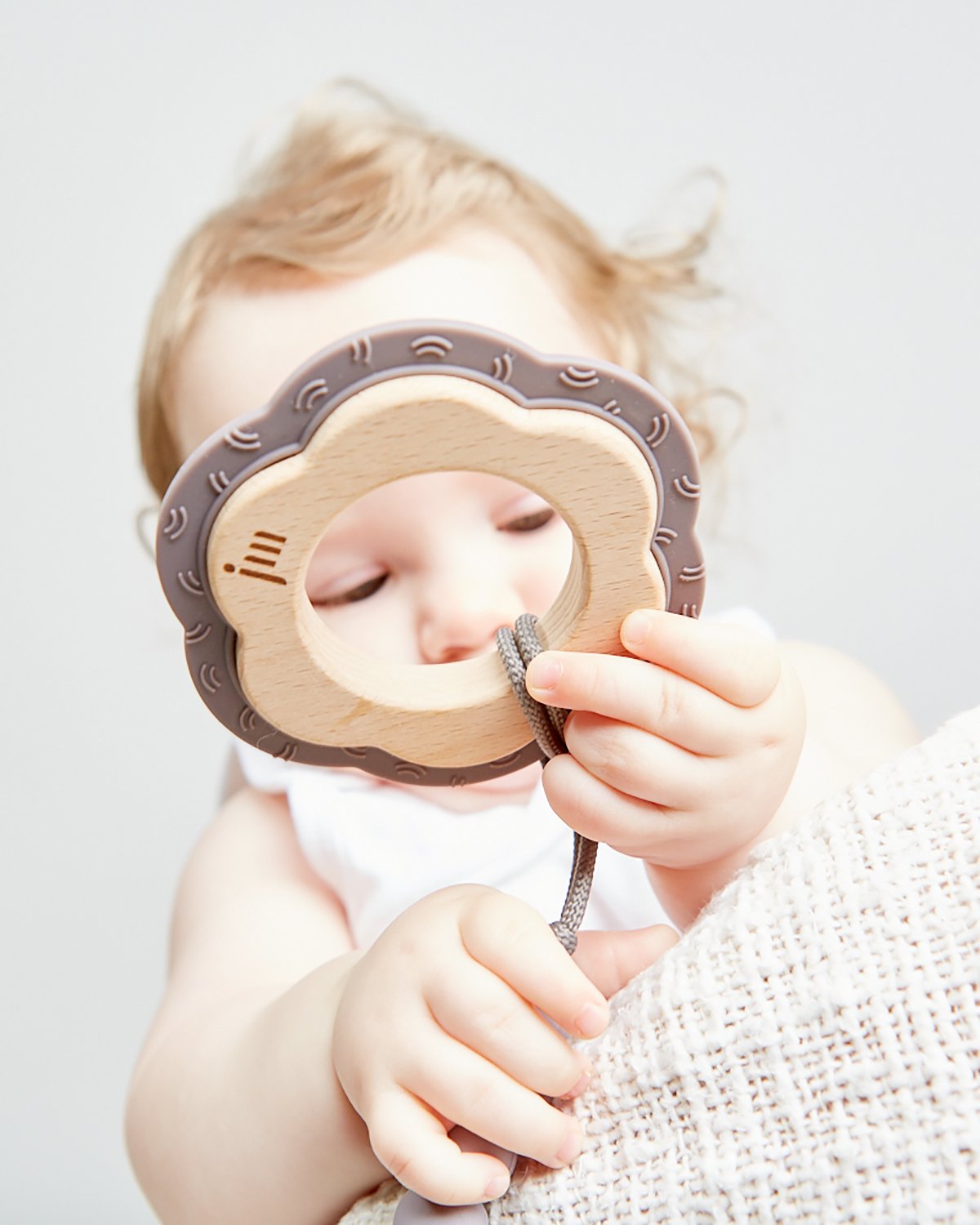 Pewter Teether + Clip Set image 3