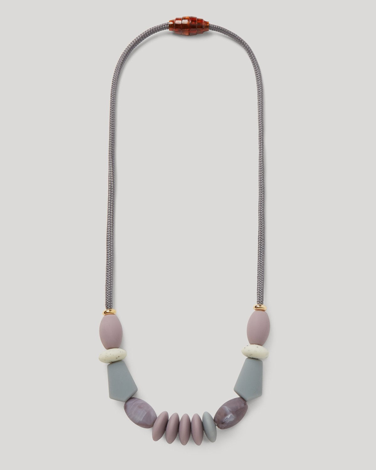 Pewter Signature Teething Necklace image 0