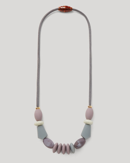 Pewter Signature Teething Necklace image 0
