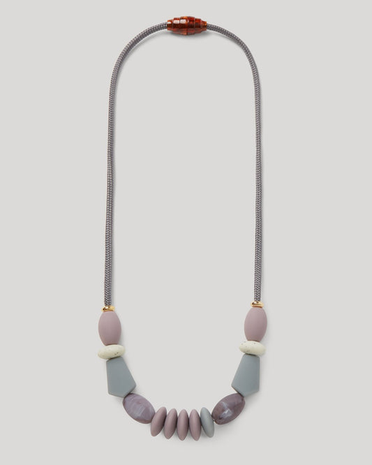 Pewter Signature Teething Necklace image 0