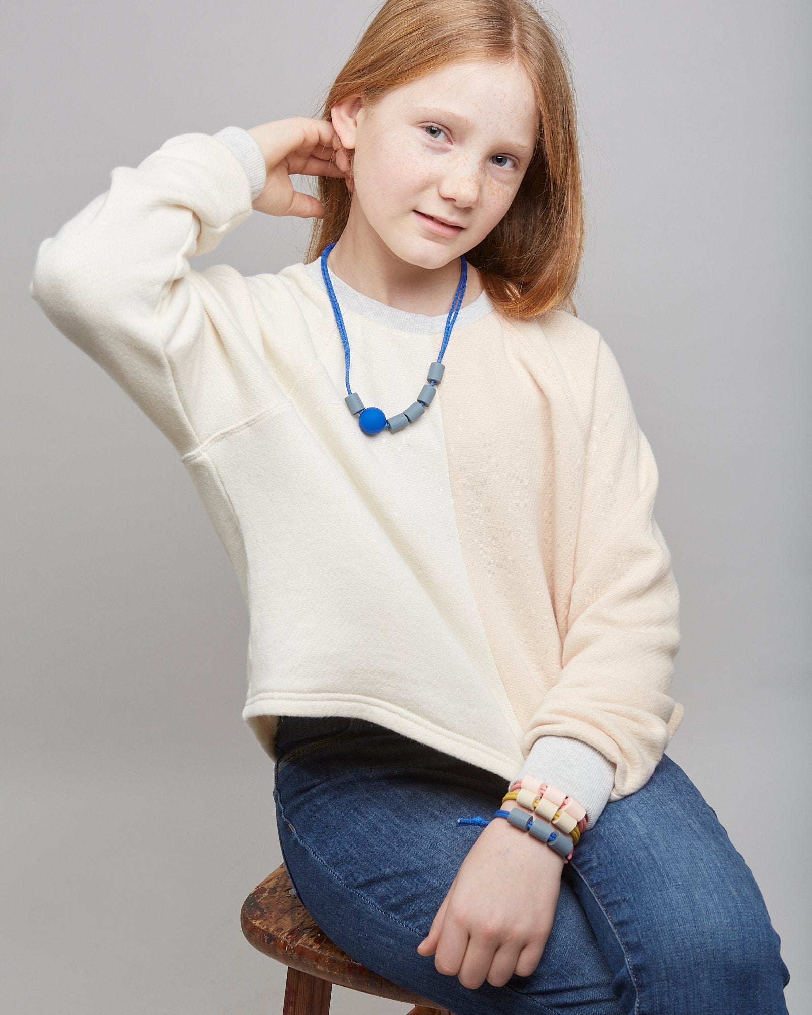 Cobalt Adventure Sensory Necklace image 5