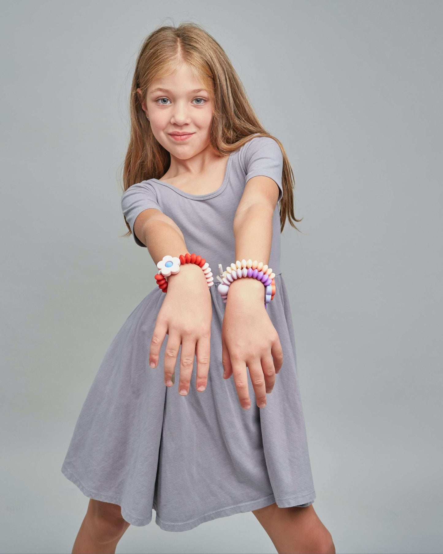 Plum Daisy Sensory Bracelet image 2