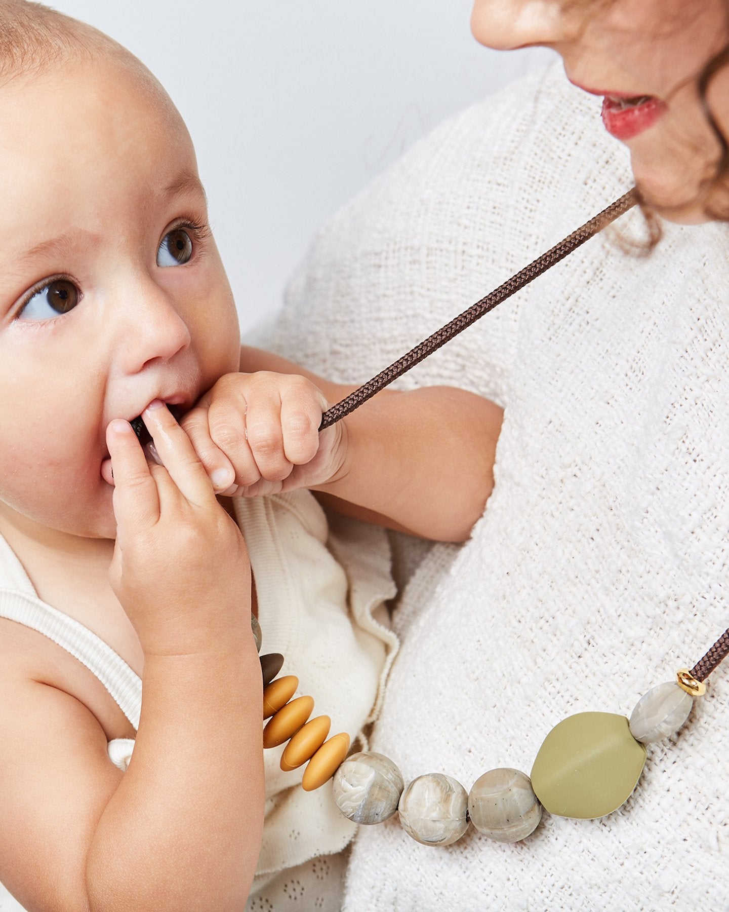 Saddle Signature Teething Necklace image 2